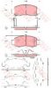 TRW GDB3376 Brake Pad Set, disc brake